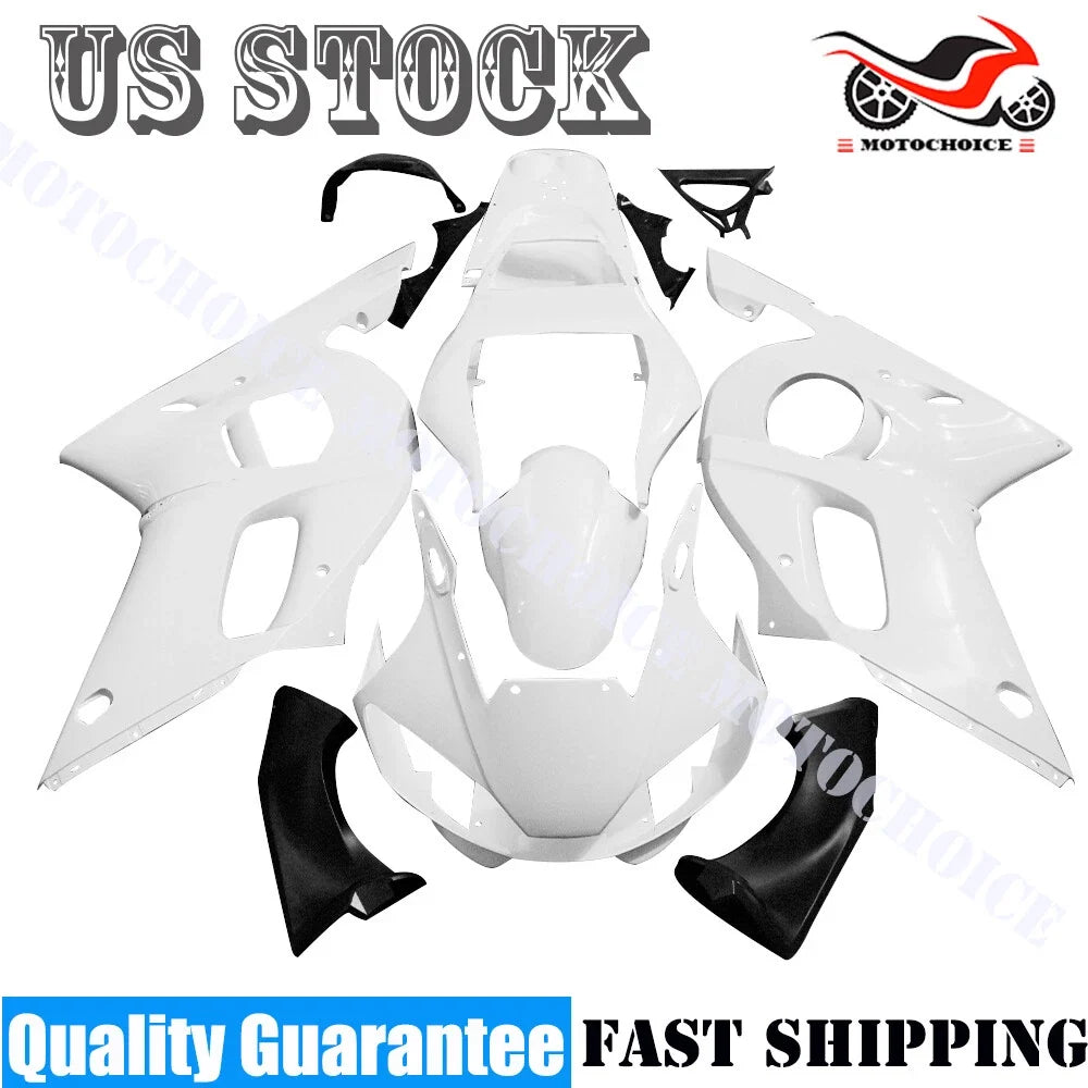 ABS Injection Fairings Bodywork Kit for Yamaha YZF R6 (1998–2002)