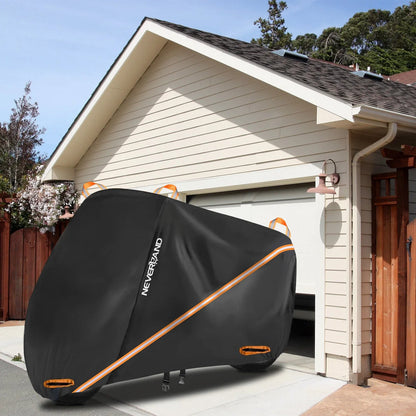 3XL Outdoor Motorcycle Cover - Waterproof for Winter Protection