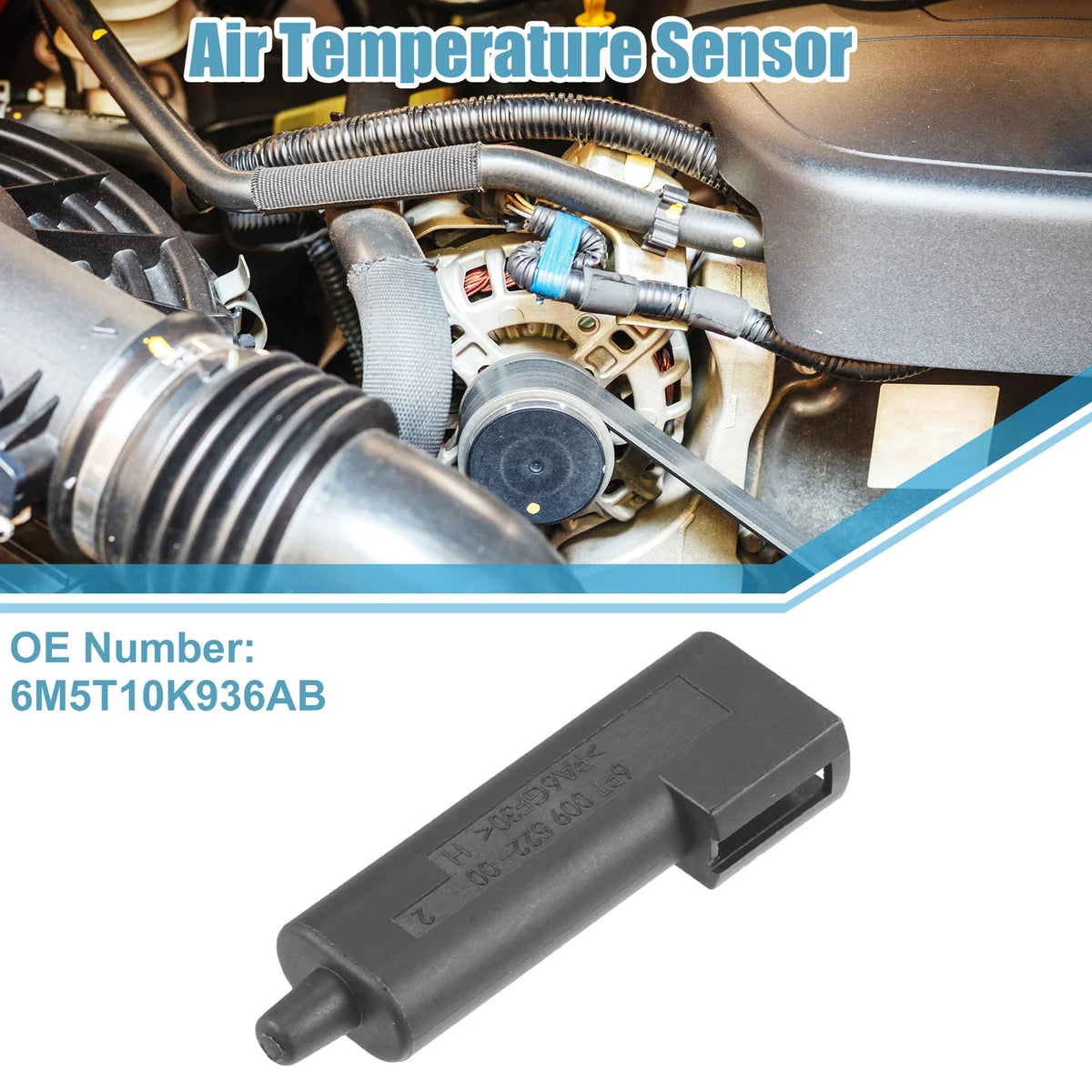 Outside Ambient Air Temperature Sensor No. 6M5T10K936AB for Ford Kuga I (2008–2012)