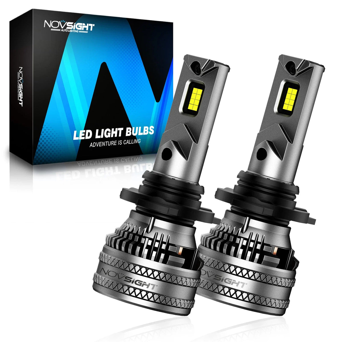 LED Headlight Bulbs 9005 HB3 - 2X 200W 6500K 40000LM
