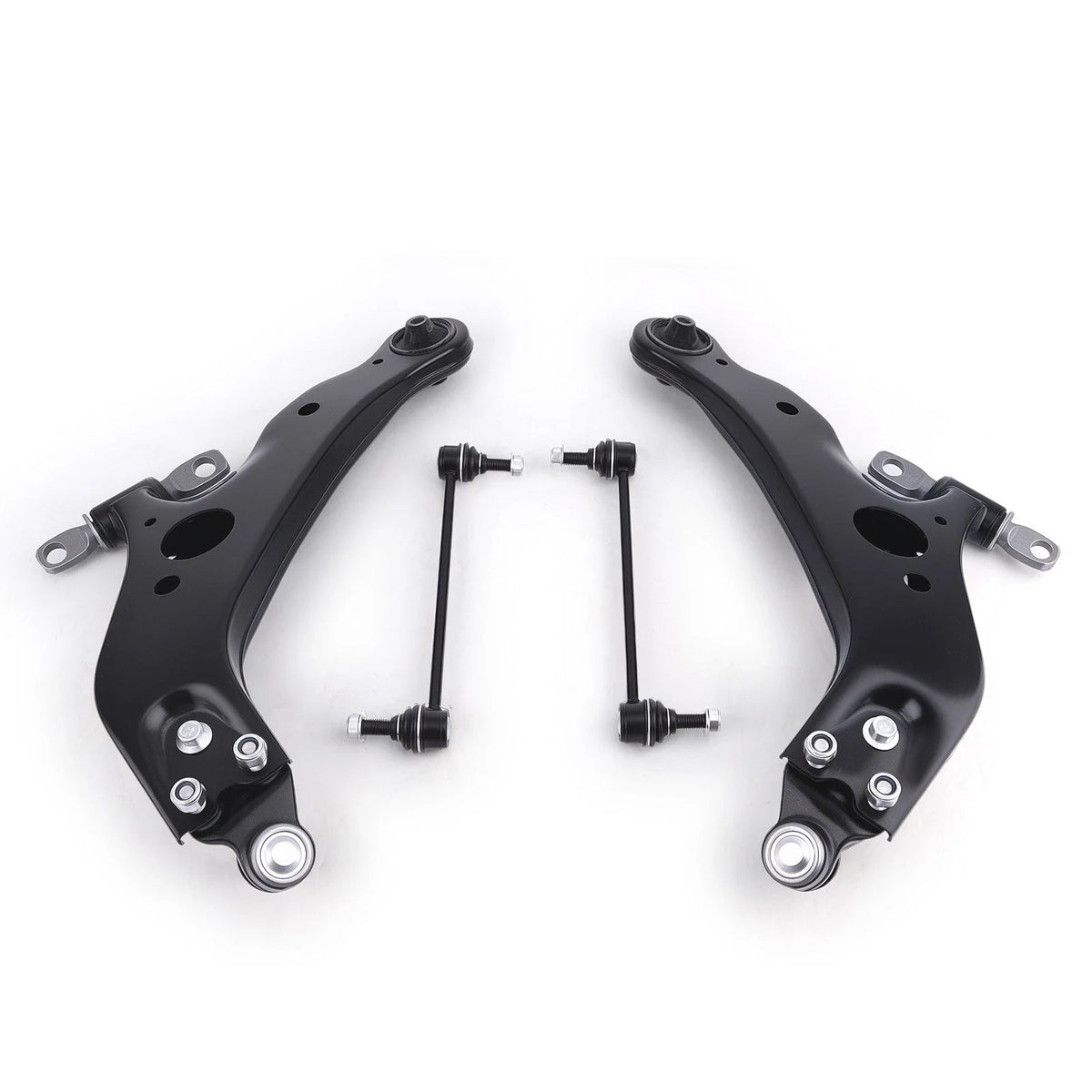 Front Control Arms and Sway Bar End Links Set for Toyota Sienna 2004-2010