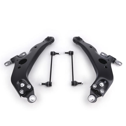 Front Control Arms and Sway Bar End Links Set for Toyota Sienna 2004-2010