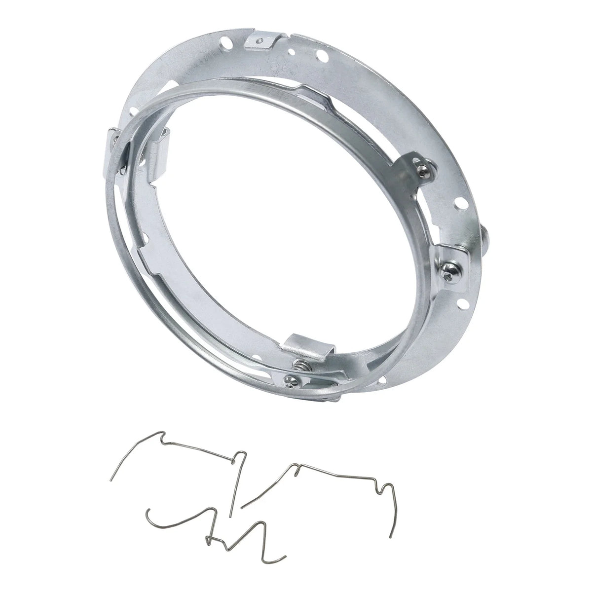 7" Headlight Lamp Bracket - HID LED for Harley Softail & Touring