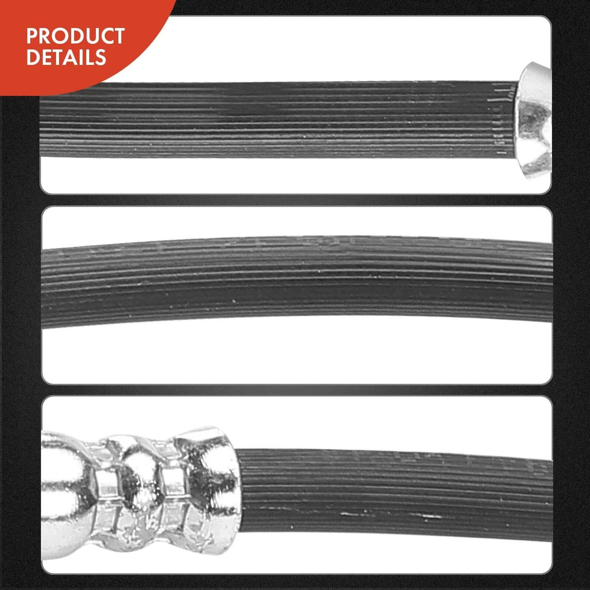 Brake Hydraulic Hose Front Left for Nissan NV1500 NV2500 NV3500 (2012-2019)