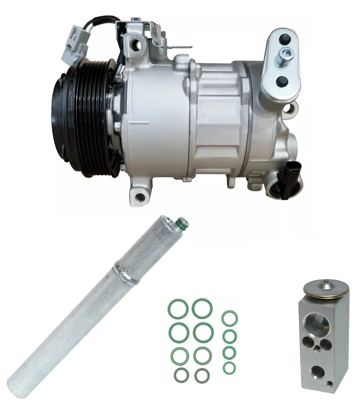 AC Compressor Kit Replacement for Fiat 500X 2.4L (2016–2016)