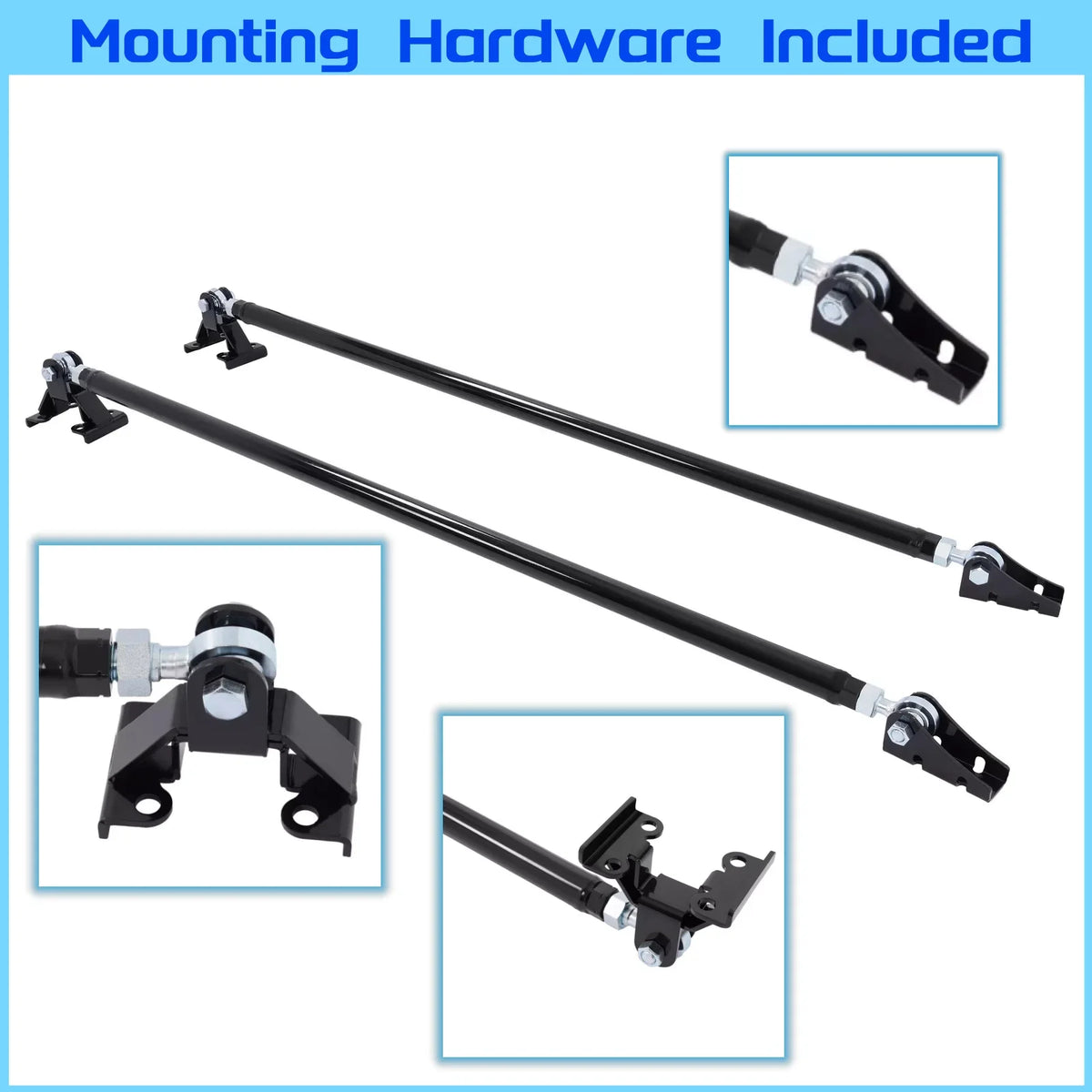 Rear Traction Tie Bar Set for GMC Sierra (2001-2010)