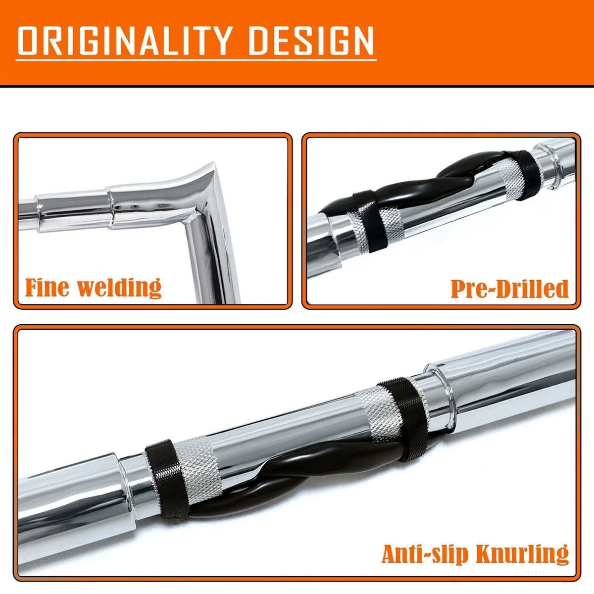 Handlebar Prewired for 2014-2015 Harley Road King FLHR FLHRC 12" 14" 16" RISE