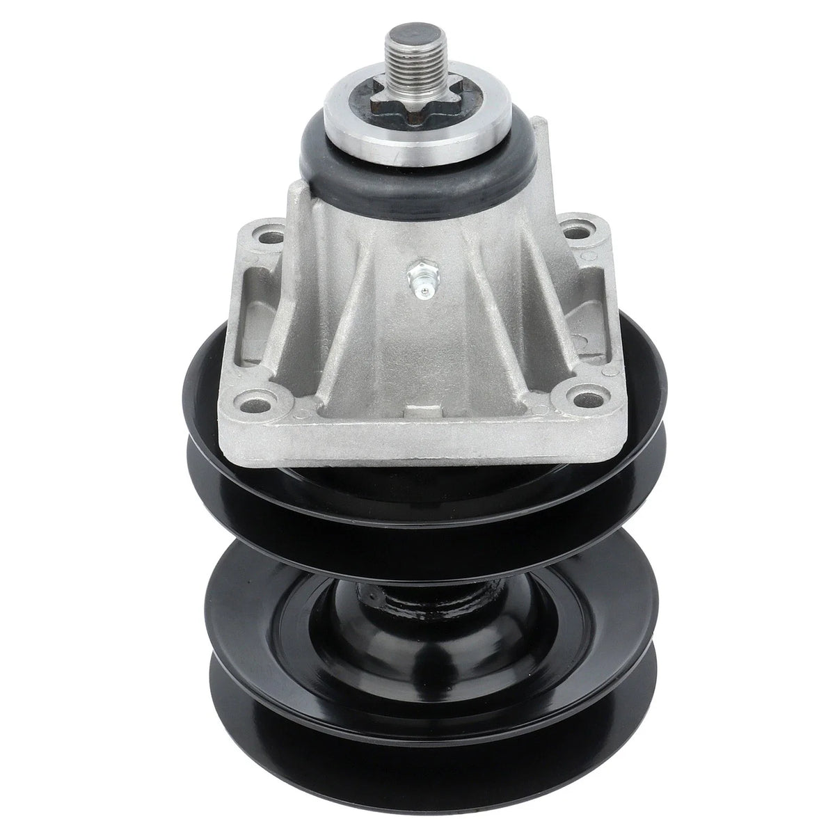 46 Deck Spindle Double Pulley for MTD (618-0593, 618-0595, 915-0595) Troy Bilt