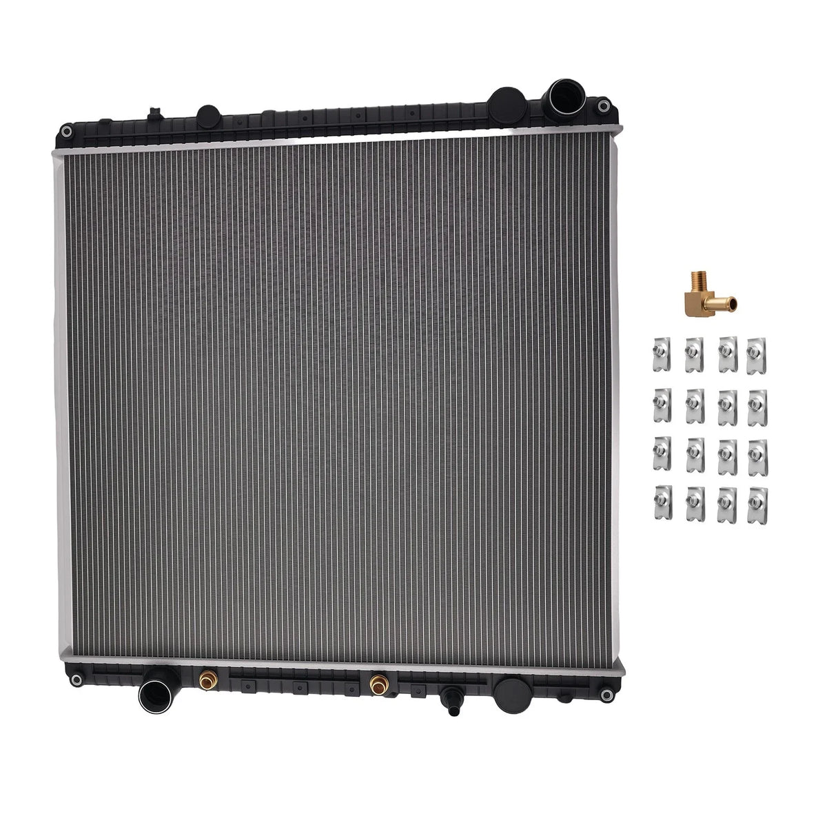 Engine Radiator 2 Row Aluminum for Freightliner Cascadia 2012-2016