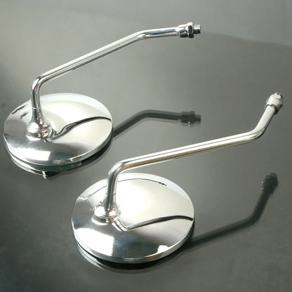 Chrome Rear View Mirrors for Honda CB 350 450 500 550 600 650 750 900