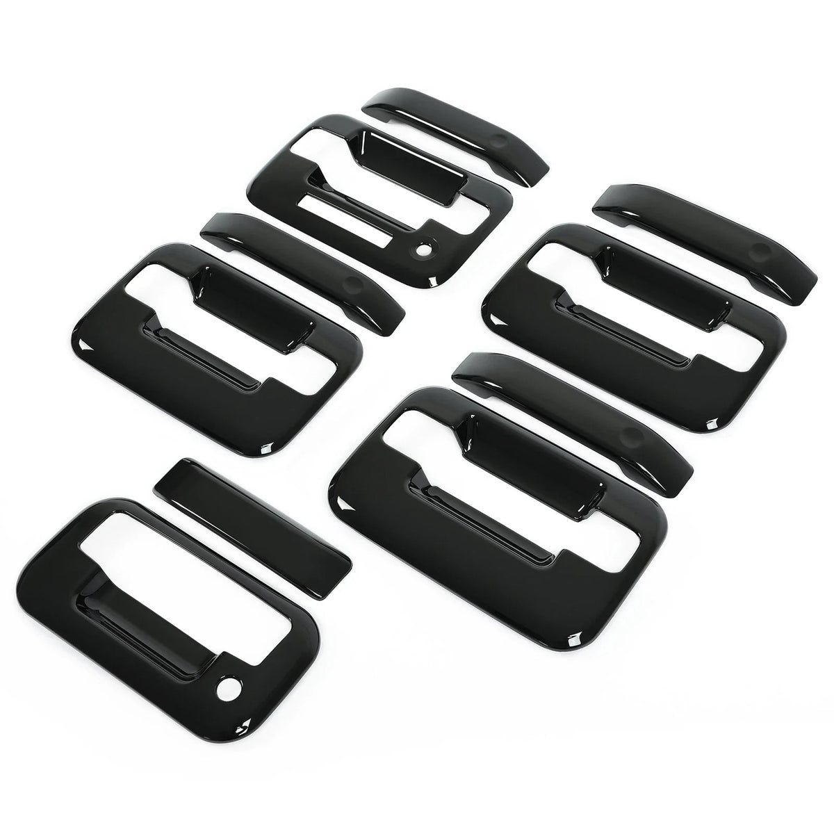 Gloss Black Finish Tailgate Handle Covers for Ford F150 (2004-2014)