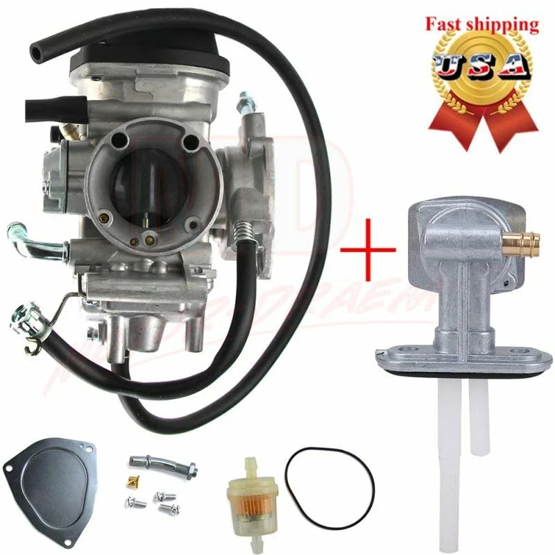Carburetor with Fuel Gas Filter for Kawasaki KSF400 KFX400 (2003–2006)