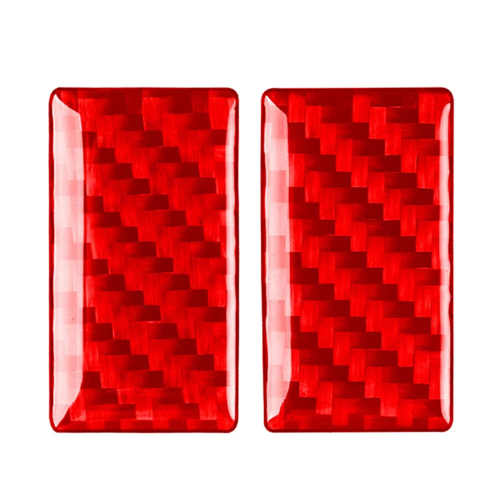 Radio CD Panel Side Button Cover Trim for Volkswagen Passat B5 (2001–2005) Red