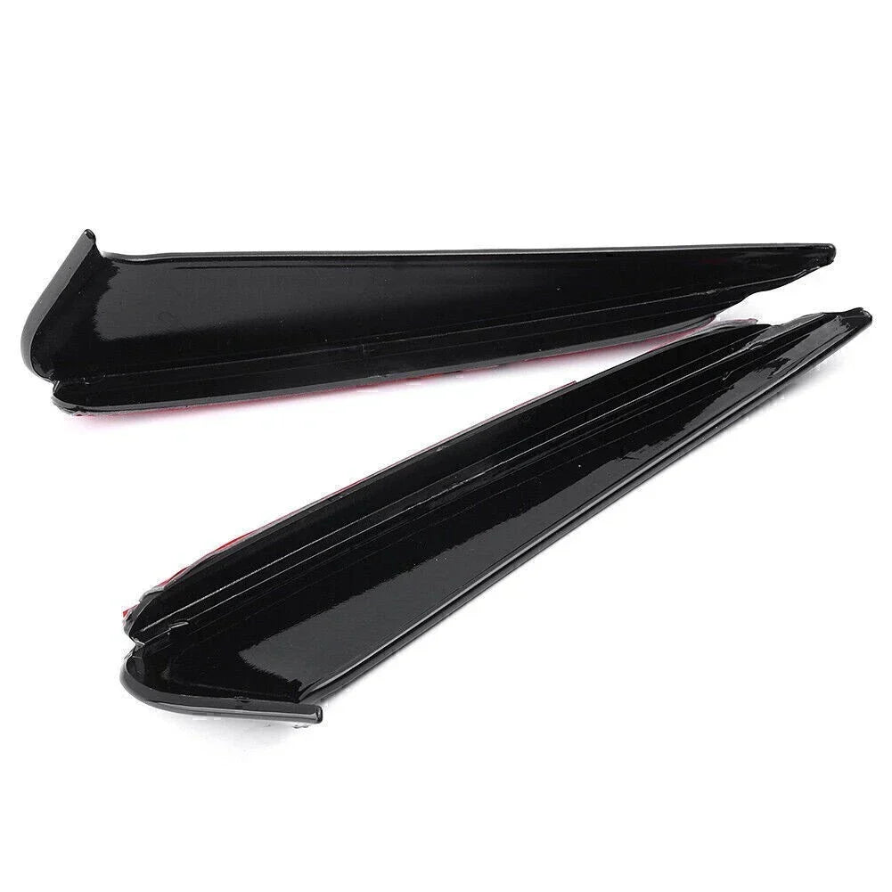 Rear Bumper Spoiler Canard Cover Trim for W205 C-Class Benz (2015-2021)