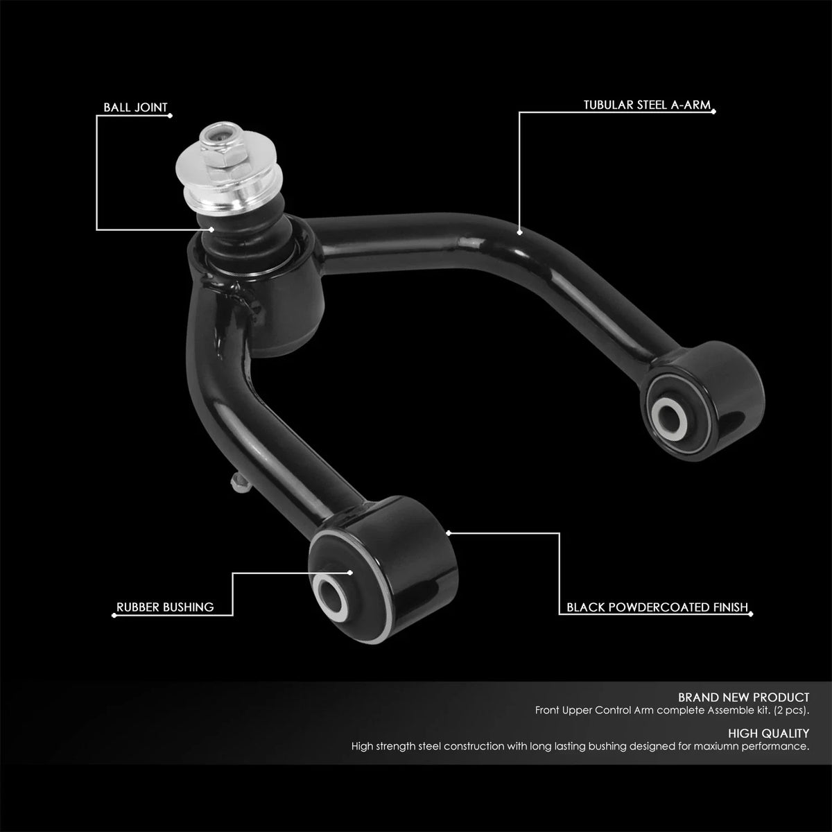 Front Upper Control Arms Suspension Kit for Tundra Sequoia (2000–2007)