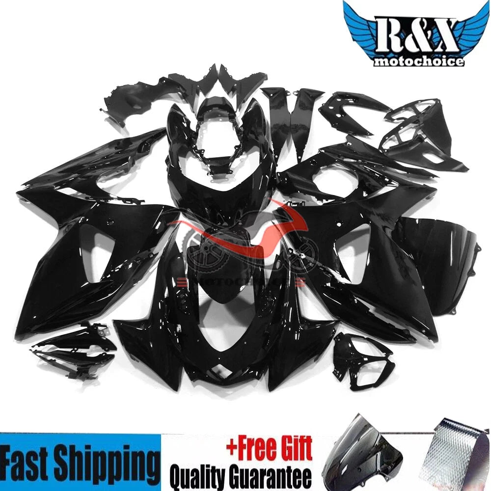 Gloss Black Fairing Kit for Suzuki GSXR1000 (2009–2016)