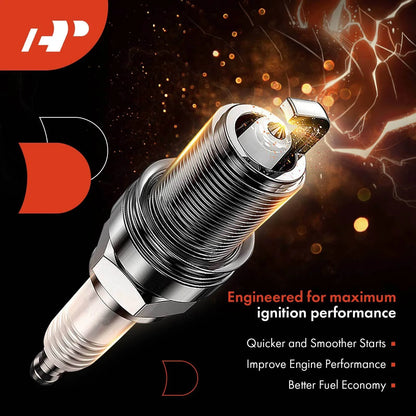 4 Iridium Platinum Spark Plugs for CR-V (1999–2001) & Civic (2001–2005)