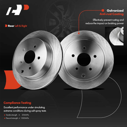 Disc Brake Rotors for Nissan Murano 2003-2023