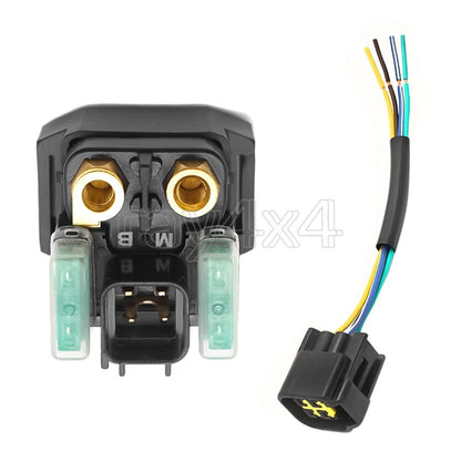 Starter Solenoid Relay Switch with Plug for Grizzly Kodiak 700 550 (2003-2023)