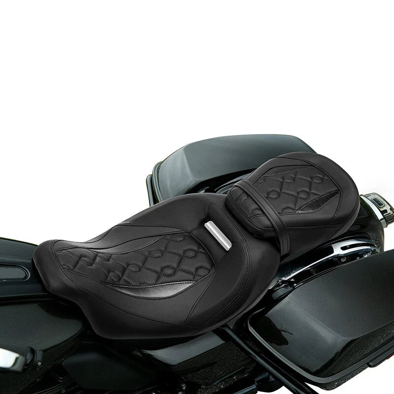 Driver Passenger Seat for Harley CVO Road Street Glide (2009–2023)