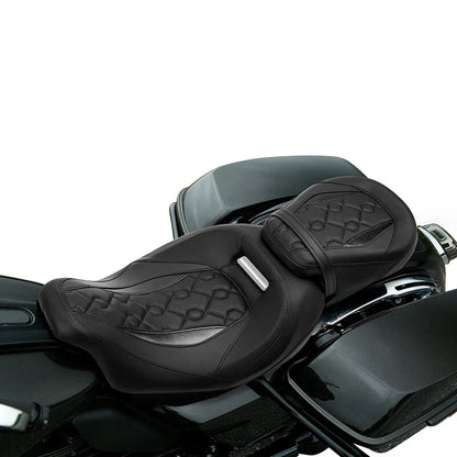 Driver Passenger Seat for Harley CVO Road Street Glide (2009–2023)