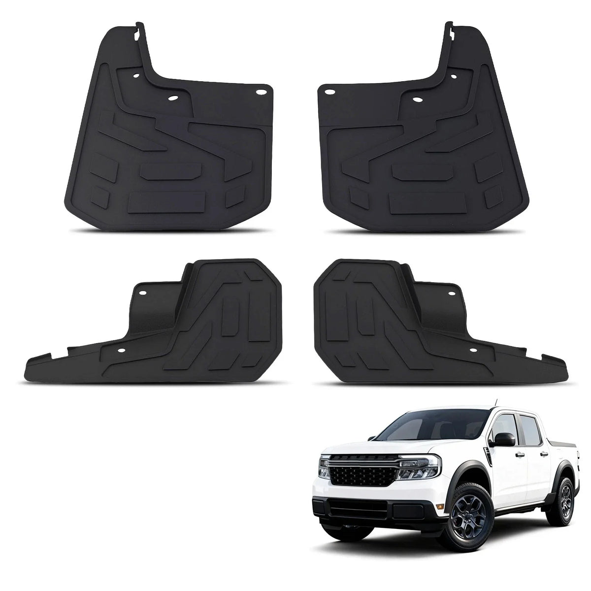 Mudguards Fender Mud Flaps for Chevrolet Colorado (2023–2024)