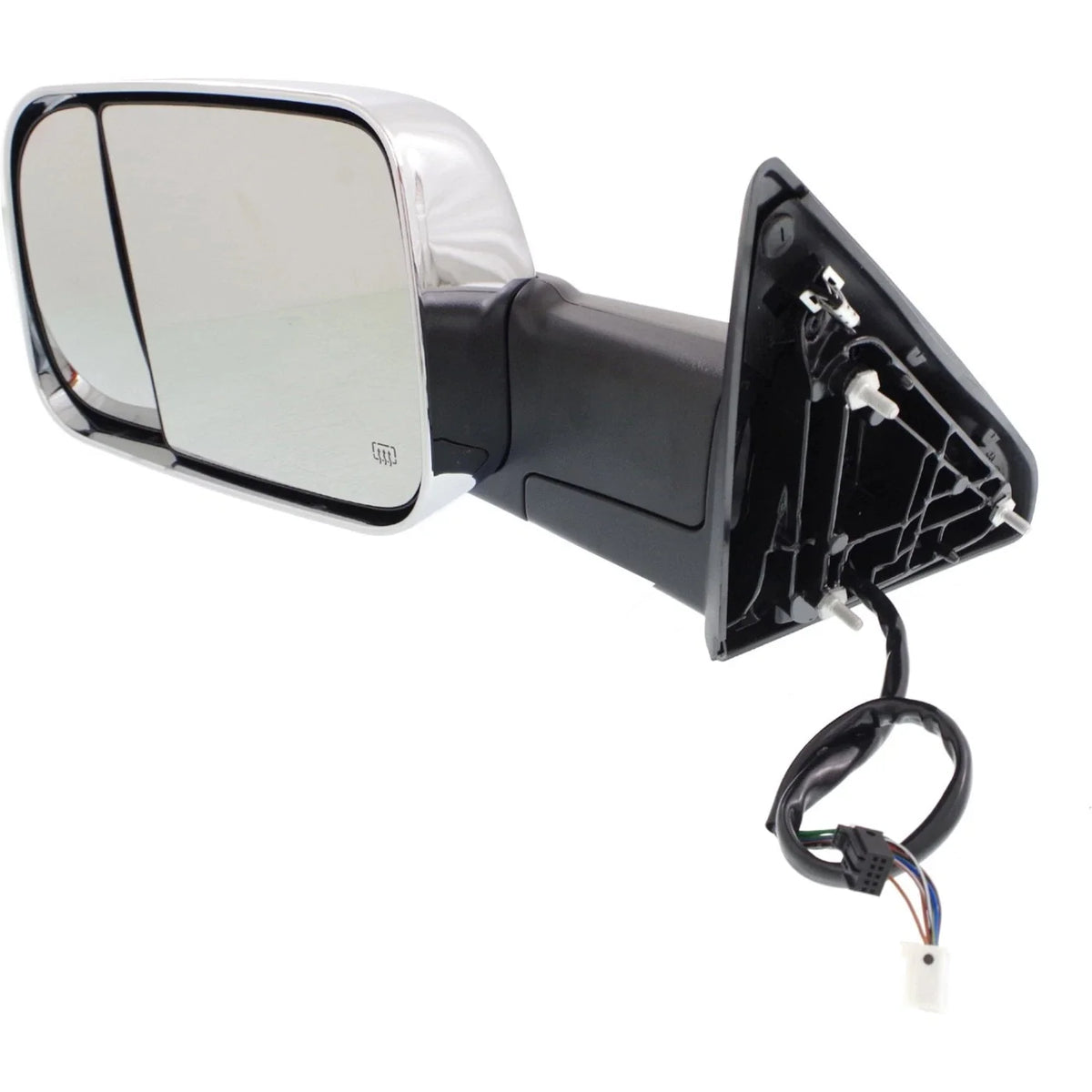 Chrome Signal Towing Mirror Left for Ram 1500 (2013–2018) Power Heated