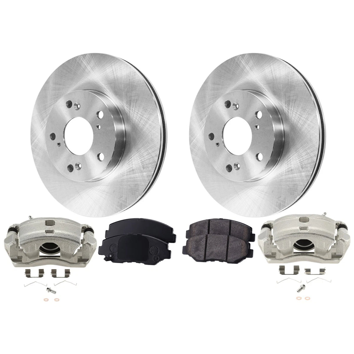 2X Brake Kit with Calipers for Honda Civic Accord ILX (2012–2020)