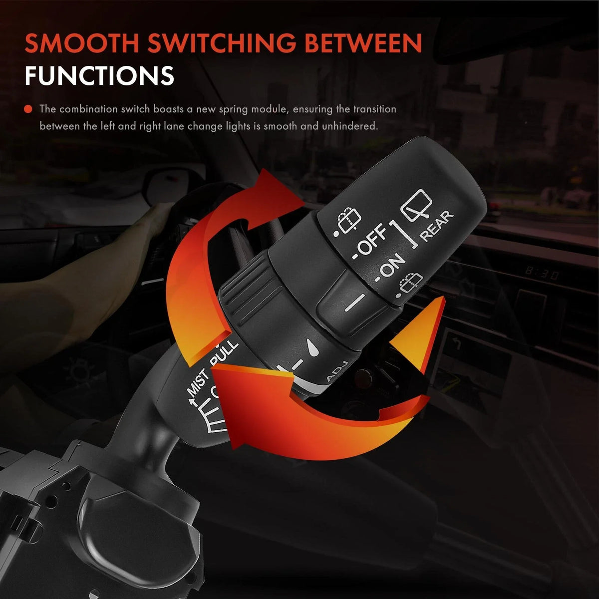 Windshield Wiper Switch for CR-V (2008-2012) & Insight (2010-2012)