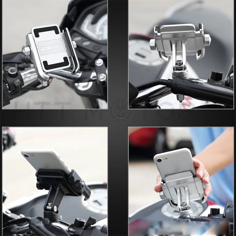Handlebar Mount Holder for Motorcycle (4-6")
