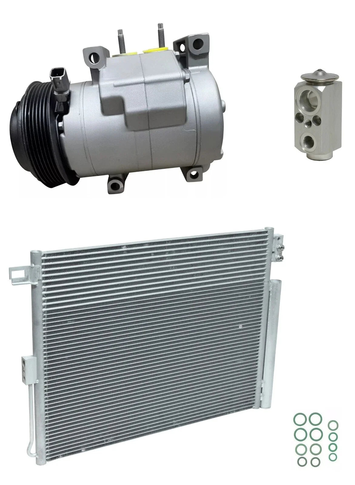 AC Compressor Kit With Condenser for Jeep Grand Cherokee 3.6L (2021–2024)