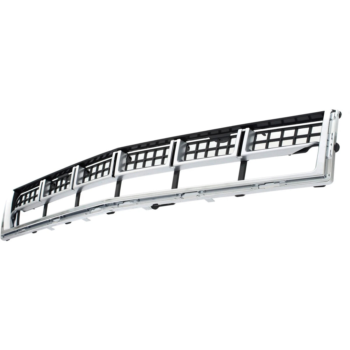 Bumper Grille for Cadillac SRX (2013–2016) Chrome Shell Black Insert