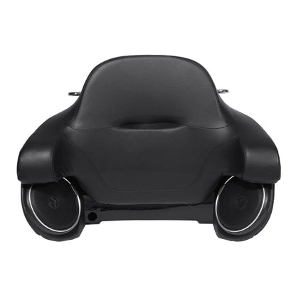 Speakers Mounting Rack Trunk Backrest Pad for Harley Touring 2014-2026