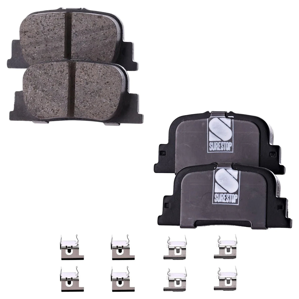 Brake Disc Rotors and Pads Set for Scion tC (2005–2010) Rear