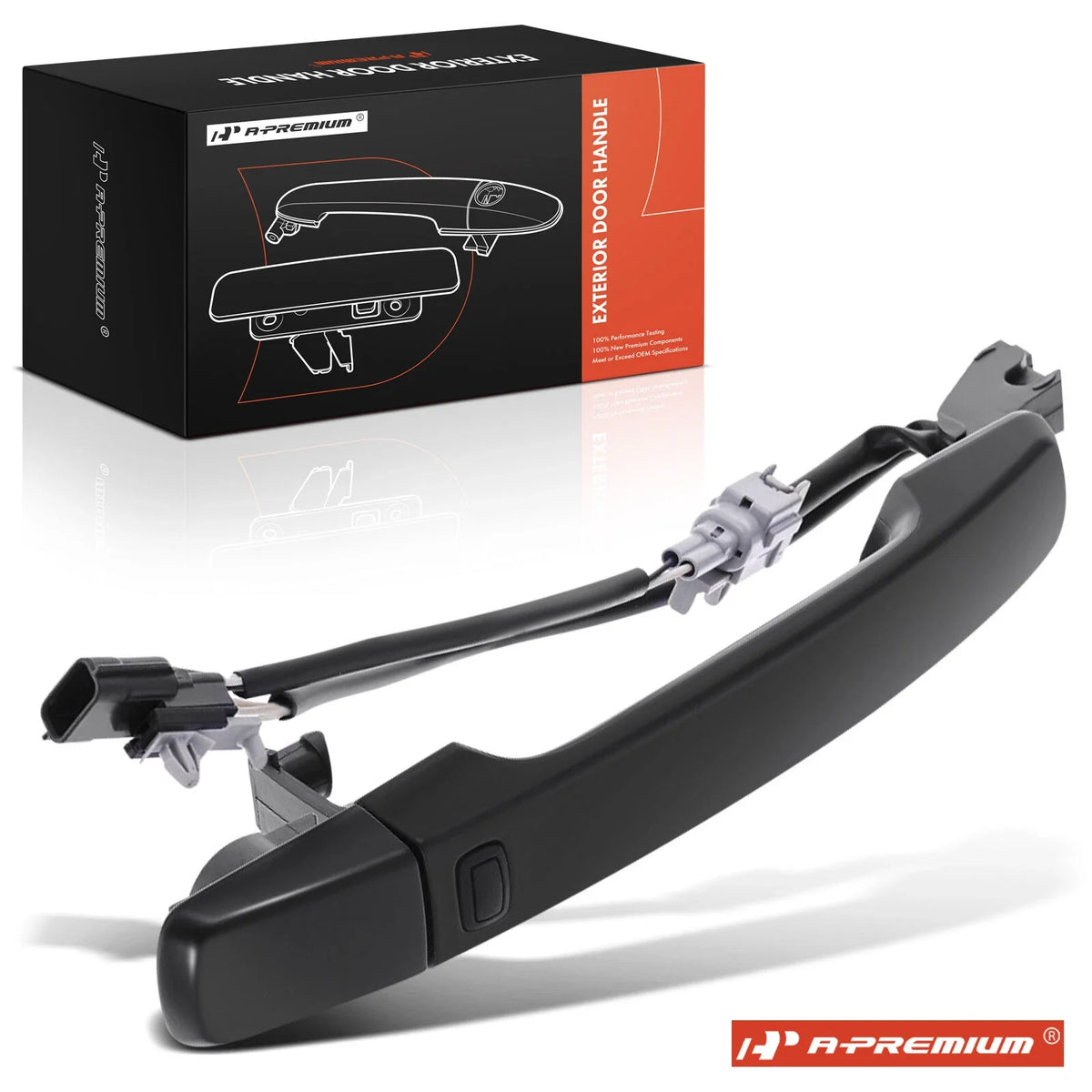 Front Right Door Handle for Nissan Altima/Sentra (2007–2013) Black