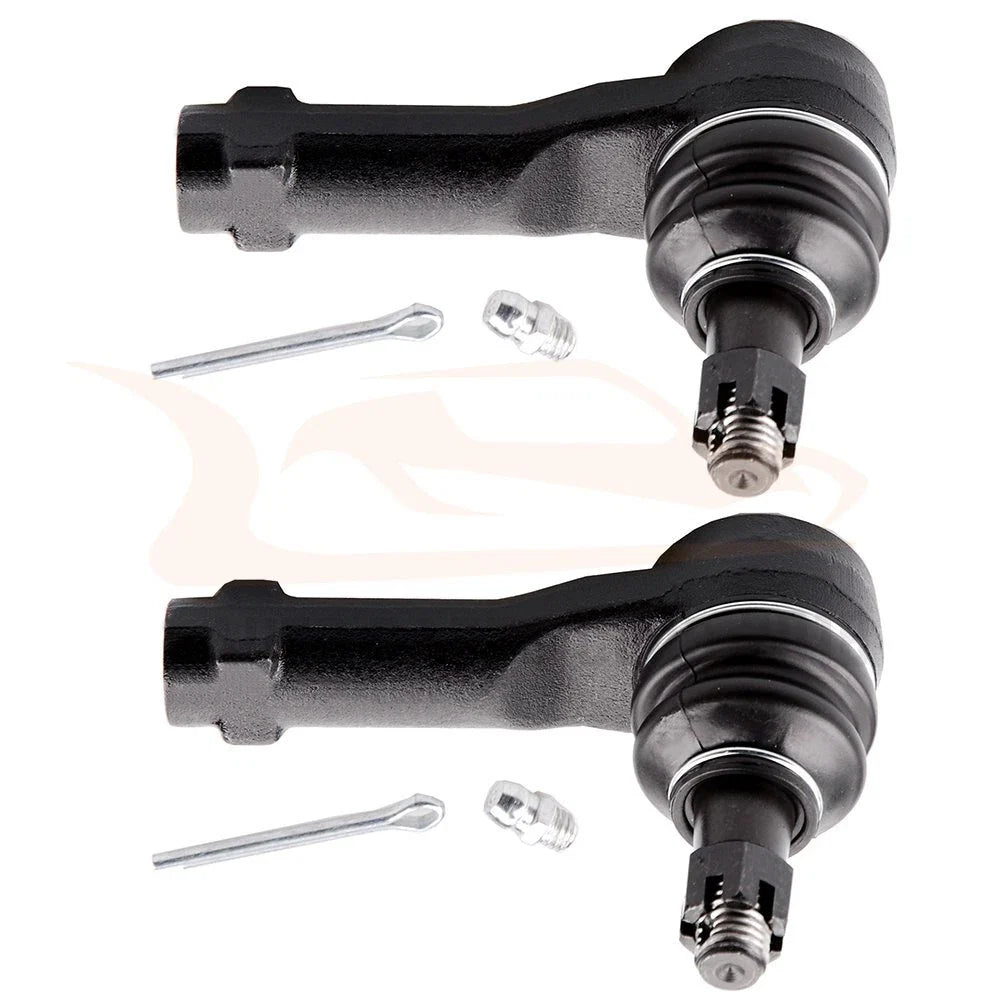 Set of 2 Front Outer Tie Rod End Links for Lincoln Mark LT (2006–2008)