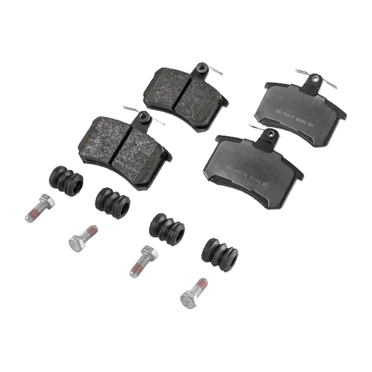 4-Piece NAO Brake Pads for Audi 200 Quattro (1989-1991)