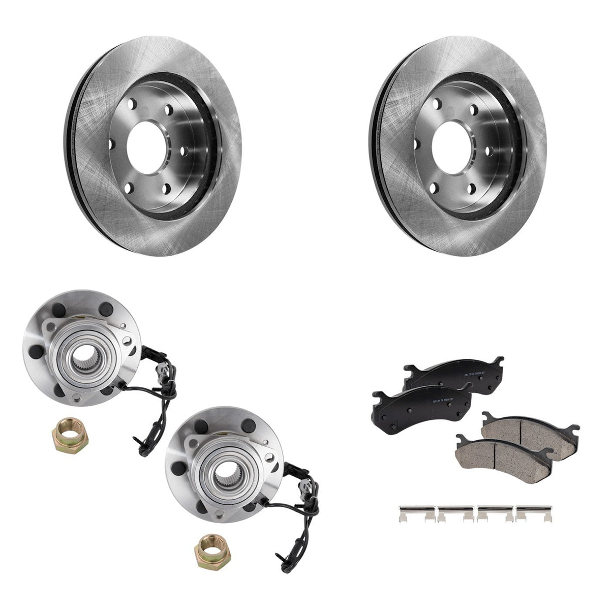 AWD Front Wheel Hub Set for GMC Savana 2500 (2003–2005)
