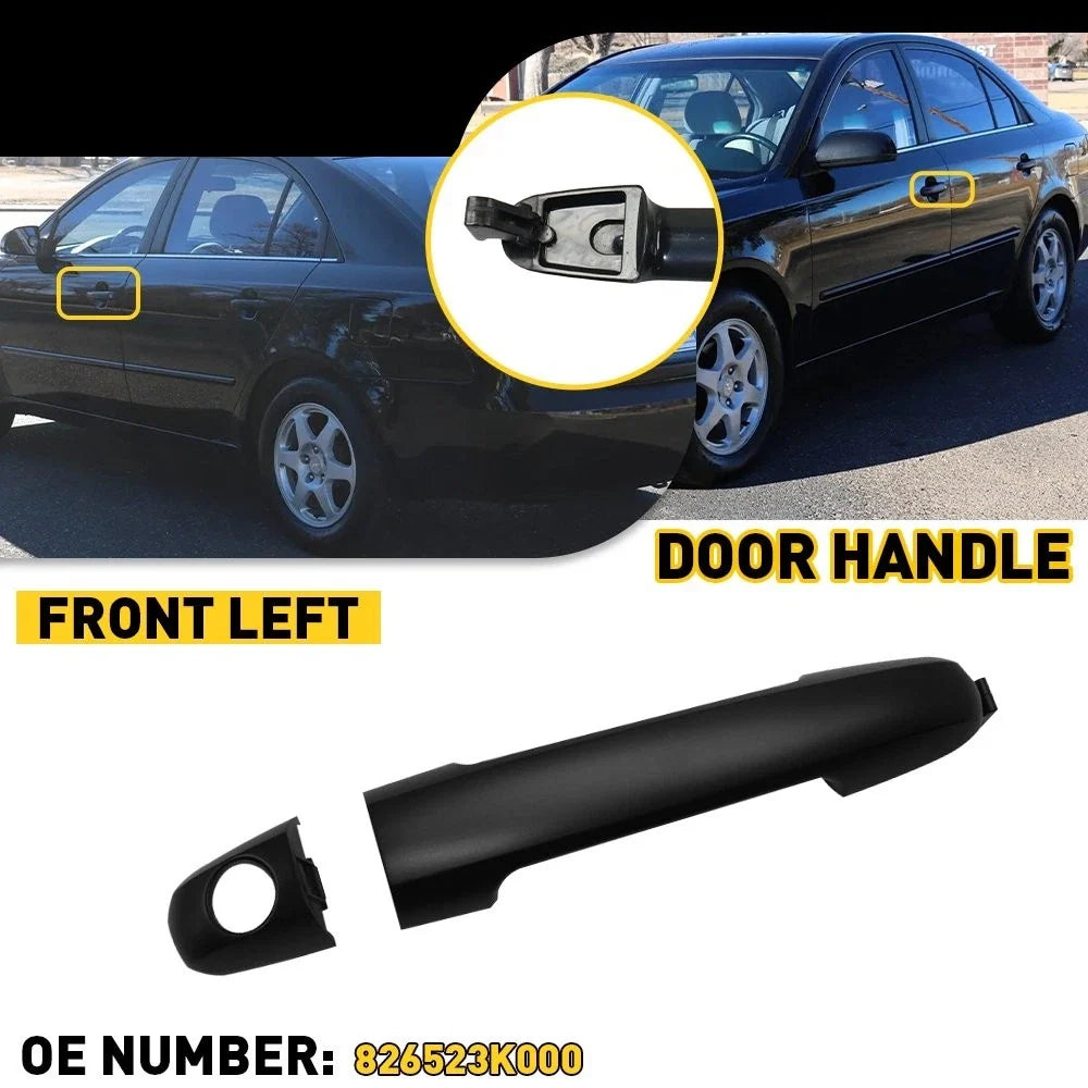 Front Left Exterior Door Handle for Hyundai Sonata (2006–2010)
