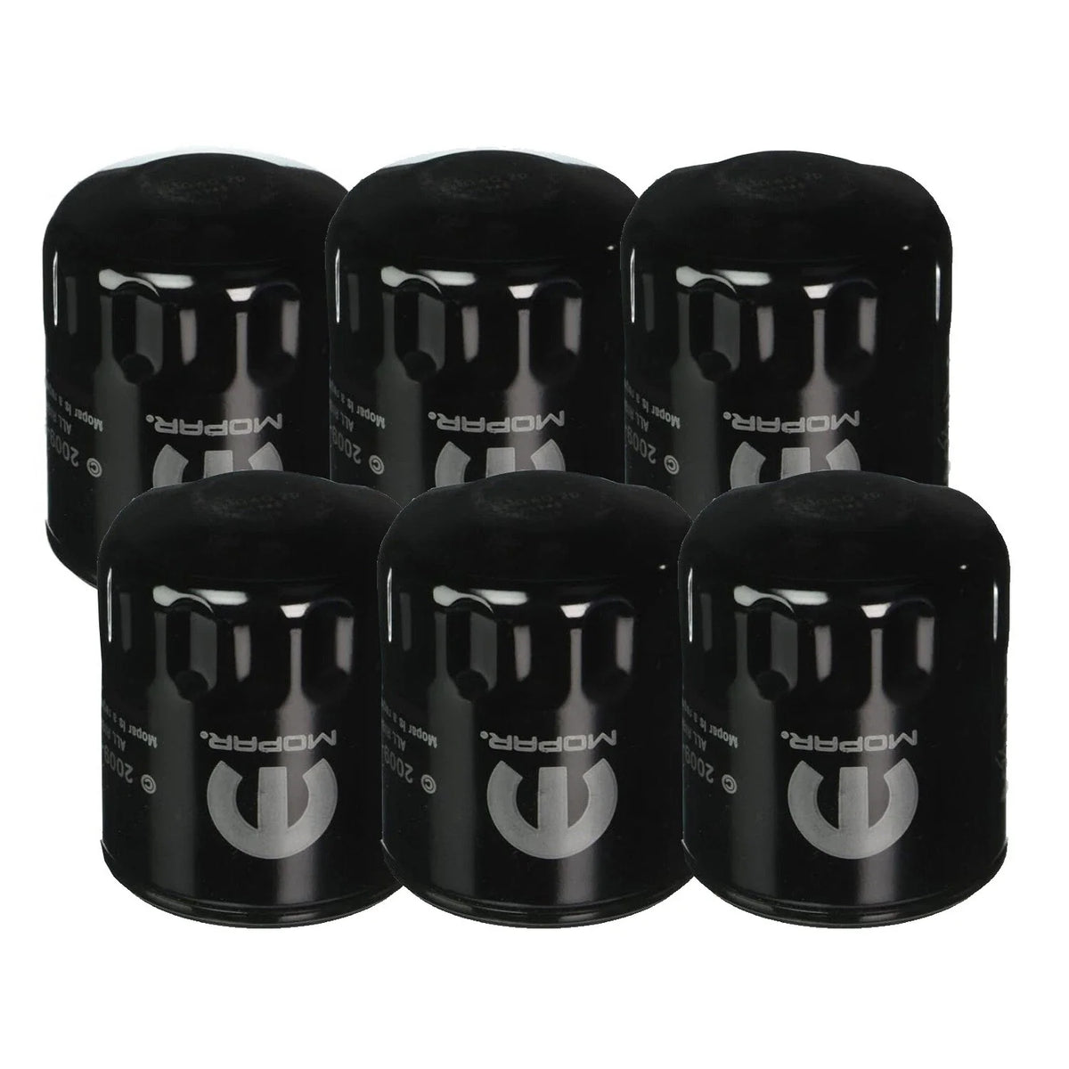 Set of 6 Engine Oil Filters for Chrysler Dodge Jeep (OEM)