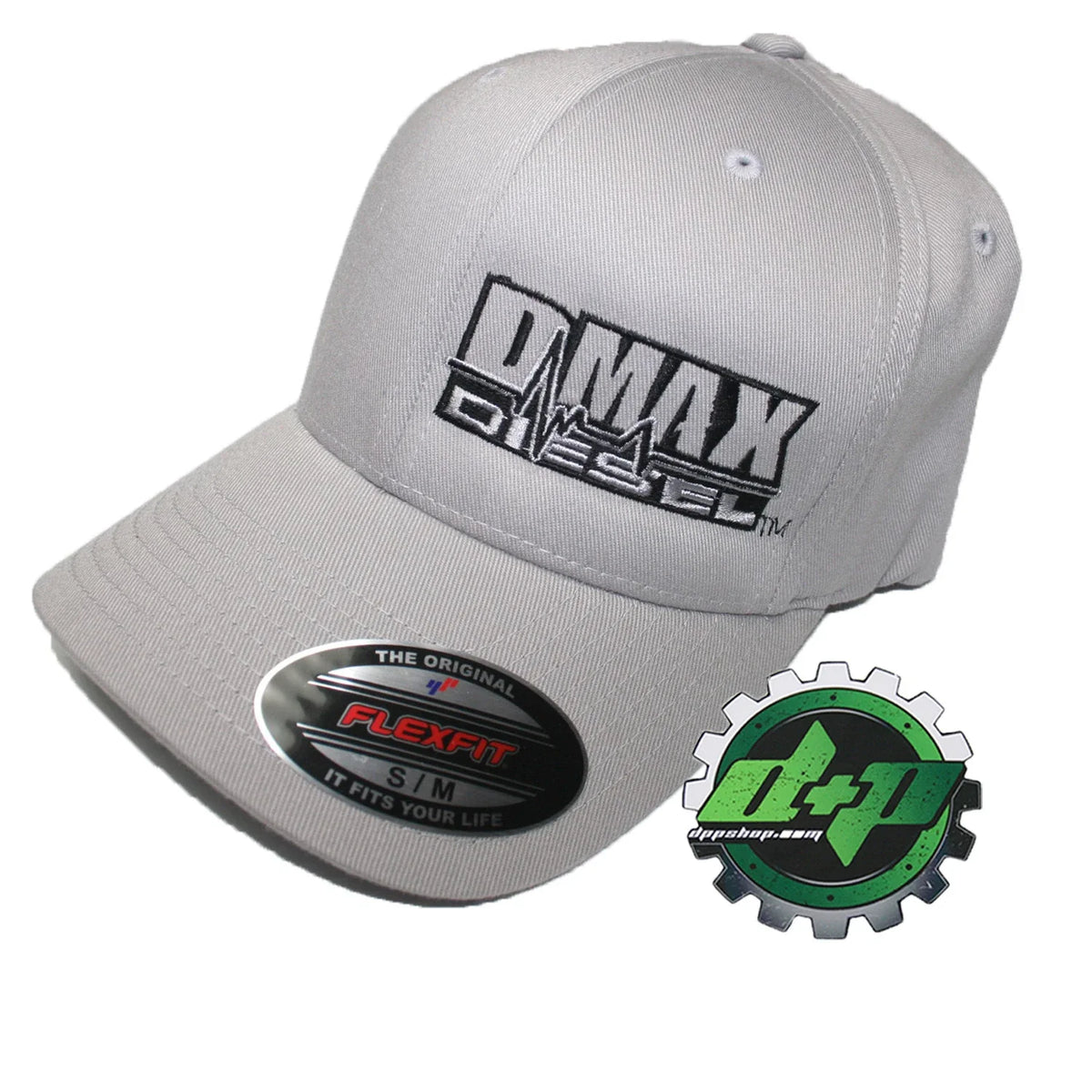 Flexfit Hat in Silver for Duramax 2001–2023 Chevy