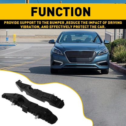 Front Bumper Bracket Pair - 2X for Hyundai Sonata (2015-2017)