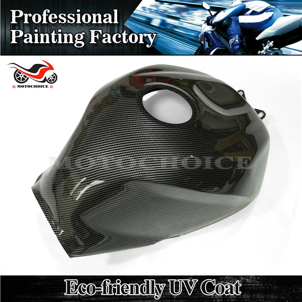 Carbon Fiber Fuel Gas Tank Cover for Suzuki GSXR600/750 (2004–2005)