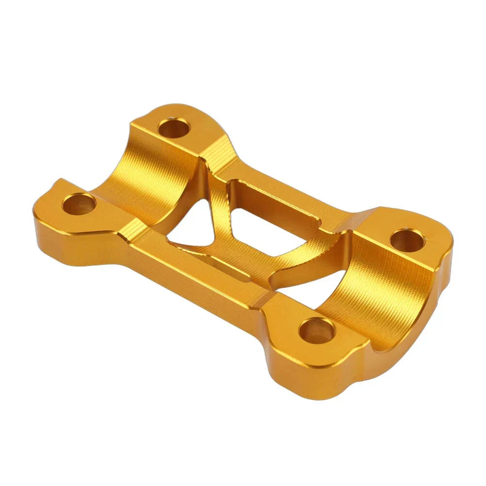 Gold Clamp Cover for Handlebar Riser Mount - Honda CB500X 2019-2022