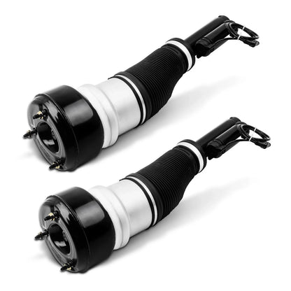2 Front Struts and Compressor Pump Kit for Mercedes W221 2007-2013
