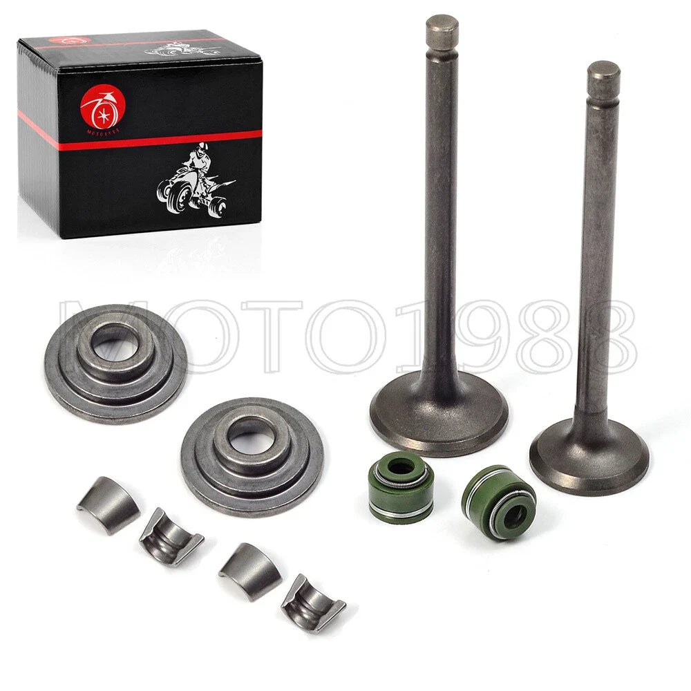 Intake Exhaust Valves w/ Seals for Honda XR100R XR80R CRF100F CRF80F XL80 XL100 (2000–2023)