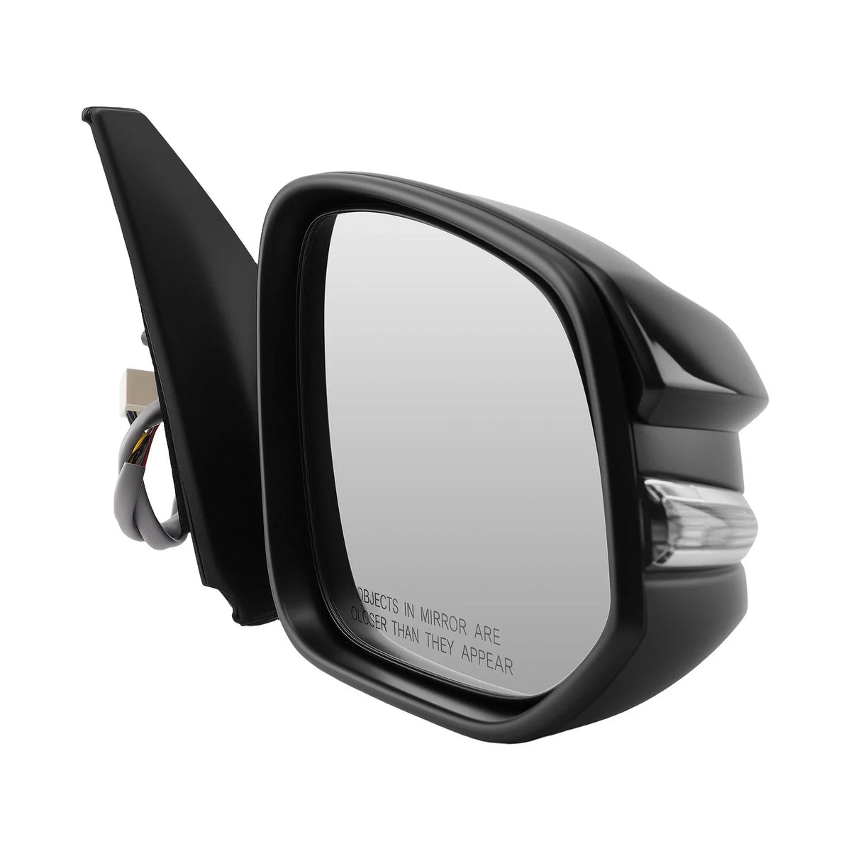 Heated Right Mirror Power Puddle for Toyota 4Runner (2014–2018) Black