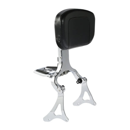 Adjustable Backrest in Chrome for Harley Street Glide 2014-2024