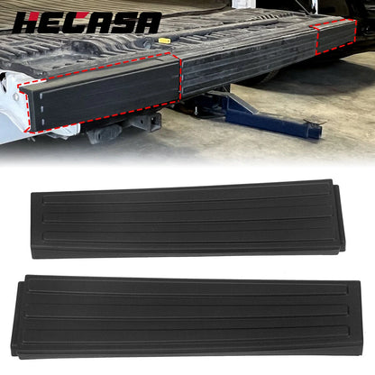 2X End Cap Covers for Flex Step Side Tailgate on Ford F150 2009-2014