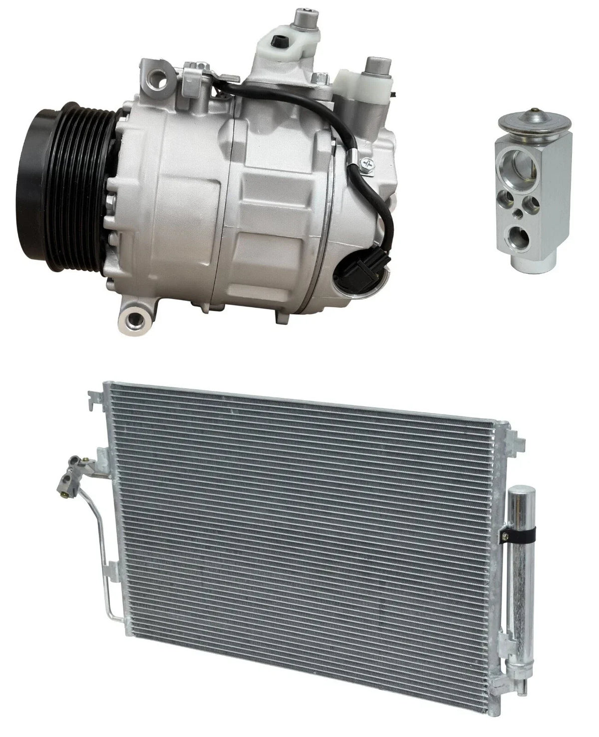 AC Compressor Kit With Condenser for Mercedes Sprinter 2500 (2015–2018)
